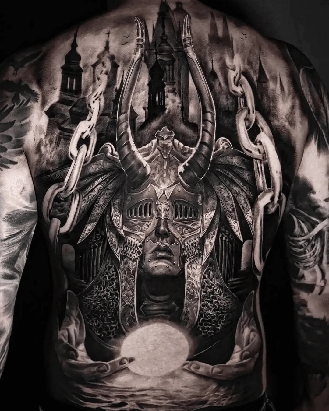 Blackwork Tattoo Berlin – Beispiel aus dem Ivory Tattoo Studio Berlin
