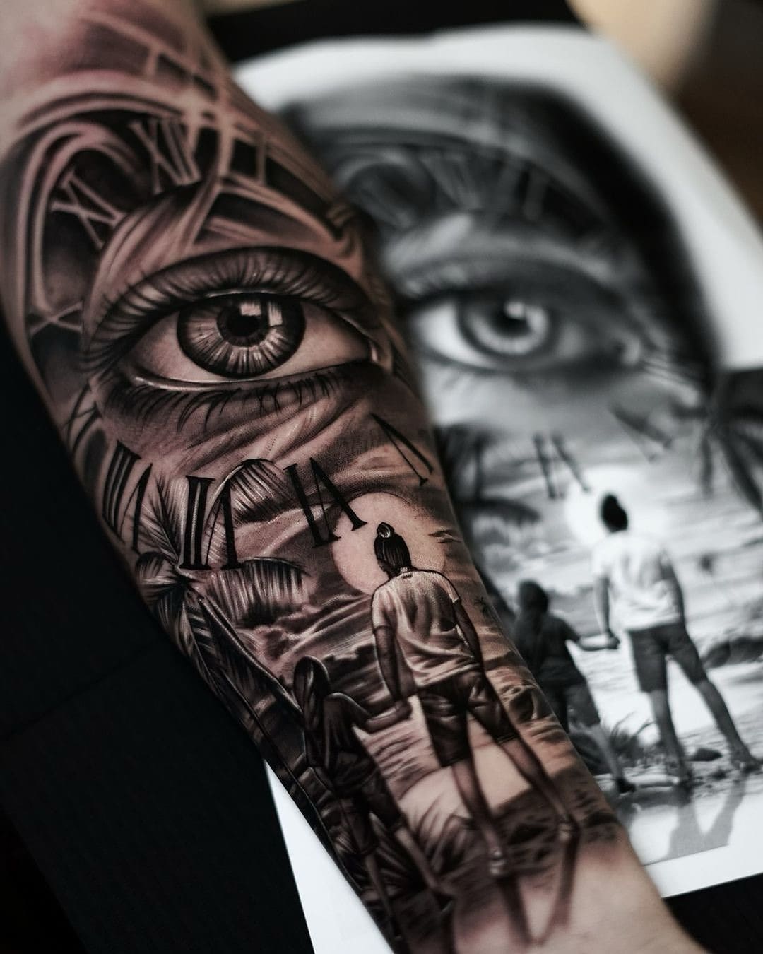 Tattoo von FON – Ivory Tattoo Berlin