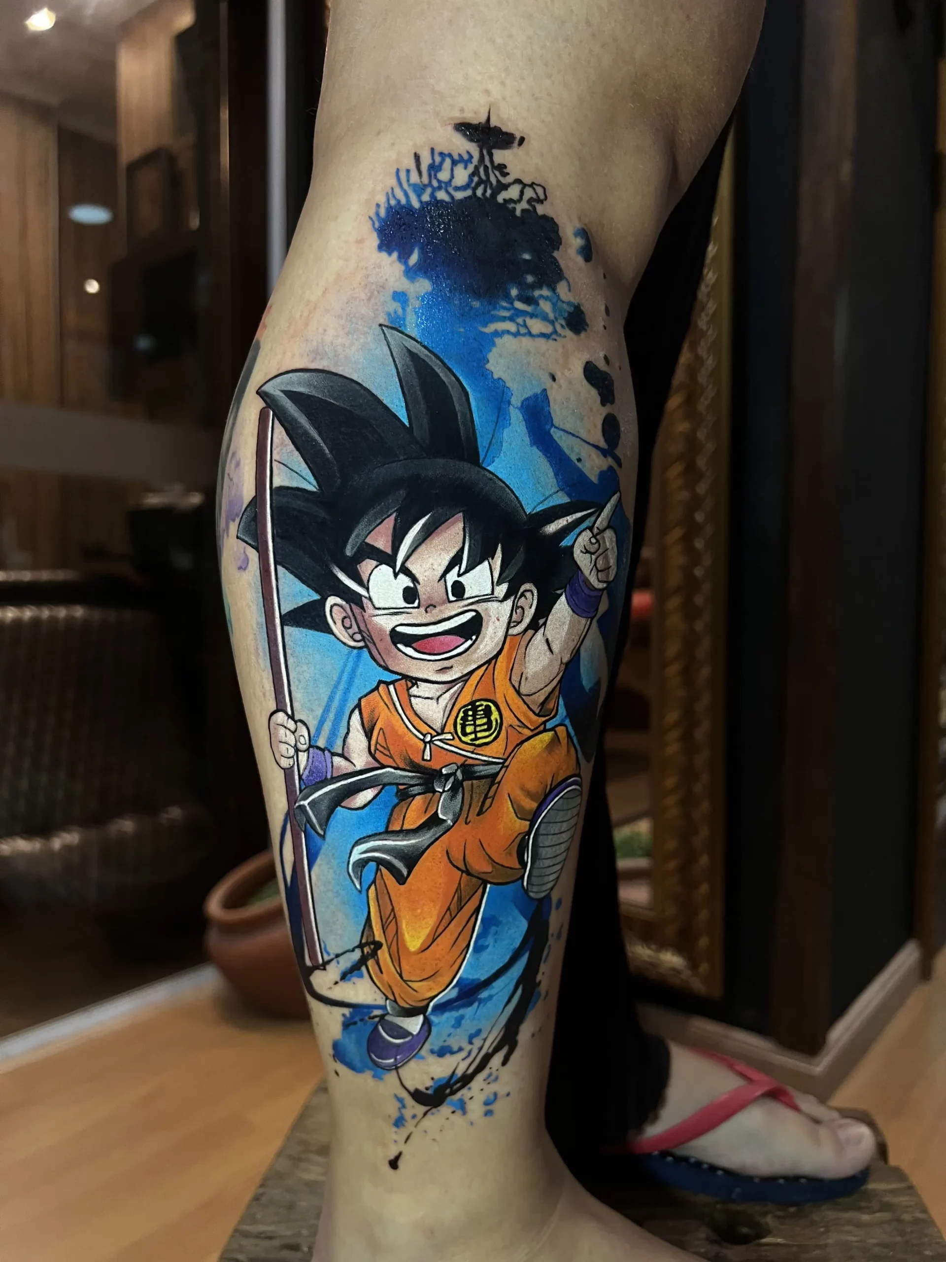 dragonball Anime Tattoo Tattoostudio tattoo studio
