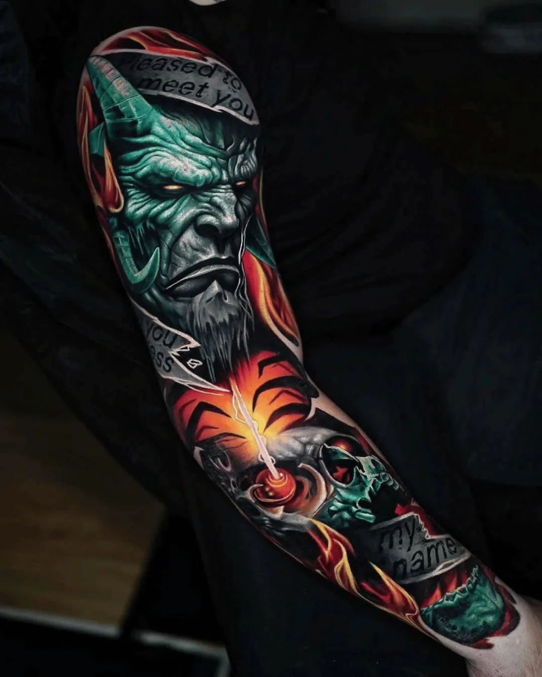 Sleeve Tattoo – Ivory Tattoo Berlin