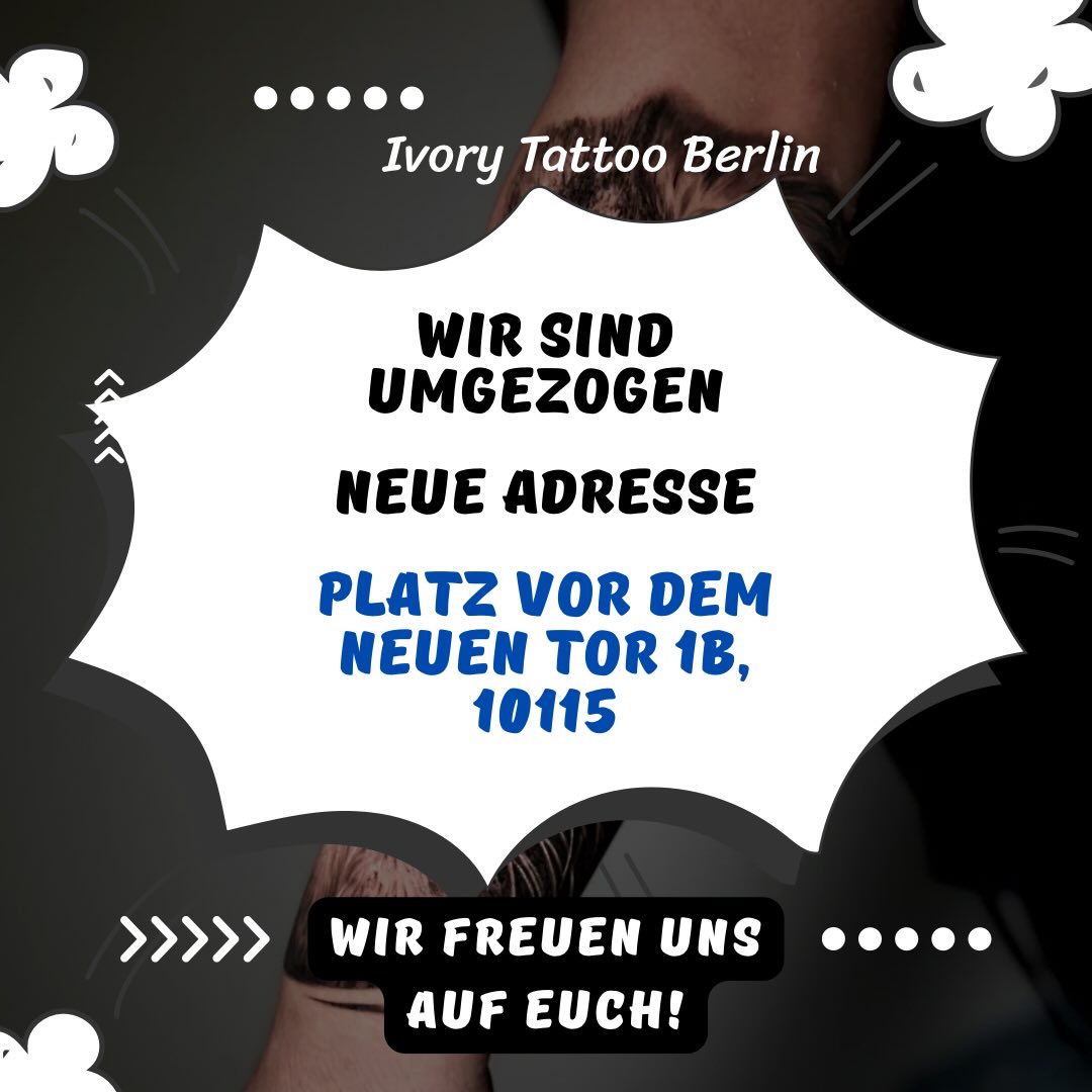 Neue Location, mit mehr Platz für uns alle!

Wir freuen uns sehr auf euren Besuch!